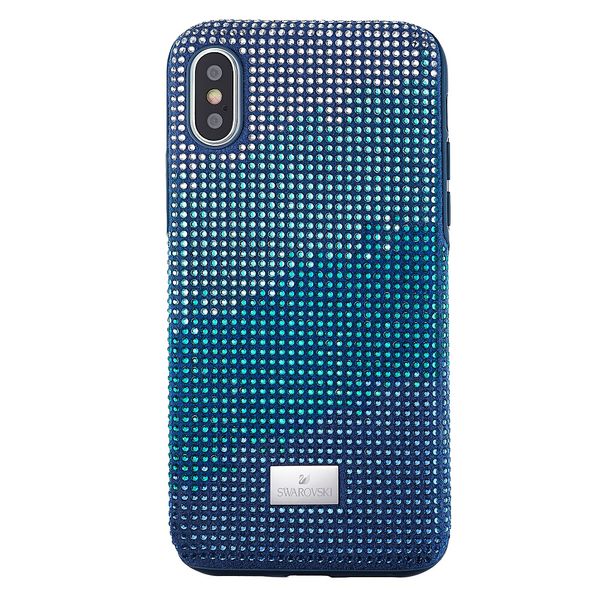Capa para Smartphone Crystalgram com Proteção Antichoque, iPhone® XS Max,  Azul | SWAROVSKI - newSwarovski