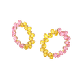 Brincos-argola-Millenia-Cristais-de-lapidacao-pera-Multicor-banhado-a-dourado