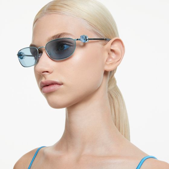 Oculos-de-sol-Forma-oval-SK7010EL-Azul