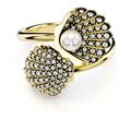 Anel-Idyllia-Crystal-Pearl-Concha-Branco-Revestido-em-dourado