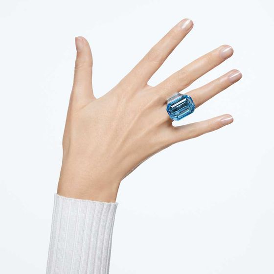 Anel-cocktail-Lucent-Cristal-de-grandes-dimensoes-Azul