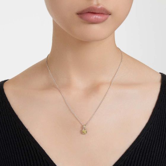 Pingente-Birthstone-Lapidacao-quadrada-Novembro-Amarelo-Lacado-a-rodio