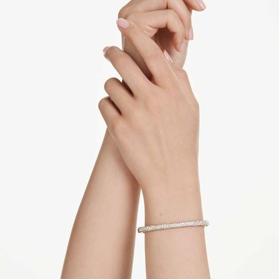 Bracelete-Sublima-Snow-pave-Branca-Revestido-em-dourado