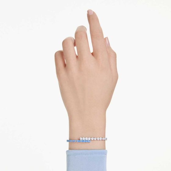 Pulseira-Matrix-Combinacao-de-lapidacoes-Azul-Revestido-em-rodio