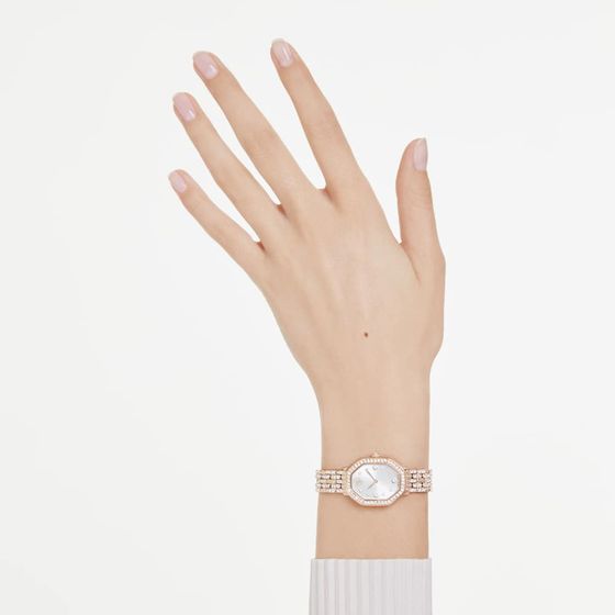 Relogio-Dextera-Octagon-Fabricacao-suica-Pulseira-de-metal-Dourado-Acabamento-em-rosa-dourado